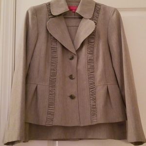 NWT grey skirt suite